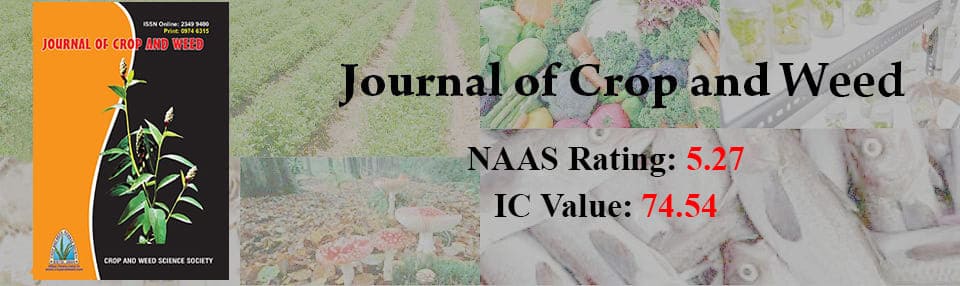 Journal of Crop and Weed